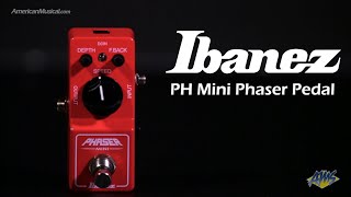 Video thumbnail for Ibanez PH Mini Phaser Pedal - AmericanMusical.com by American Musical Supply