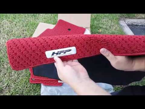 2013 - 2017 Genuine Honda Accord HFP Red Floor Mats
