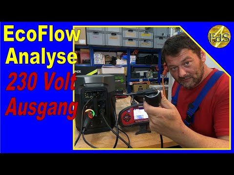 EcoFlow Delta Max - Pro / 230 V Ausgang Analyse / Powerstation / Das muss man Wissen !!!