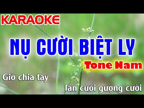 Nụ Cười Biệt Ly Karaoke Nhạc Sống Tone Nam ( Am - Phối Mới Rất Hay ) - Tình Trần Organ