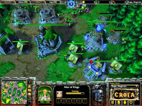 Captain (HU) vs Xiaokk (Orc) - G2 - WarCraft 3 - WC1035