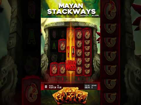 Thumbnail for video: MAYAN STACKWAYS GOING NUTS! #slots #bcslots #bcgame #highstakes #slot #casinogame