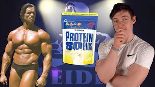 Teste ich hier Arnolds Proteinpulver? - Weider Protein 80 Plus im Test | Fitness Food Corner