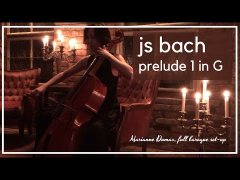 Bach Cello Suite 1 - Prelude in G - Marianne Dumas - Baroque cello