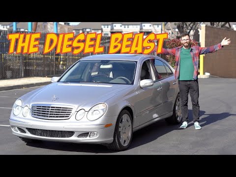 This $50,000 diesel 2005 Mercedes E320 CDI has more buttons than a starship