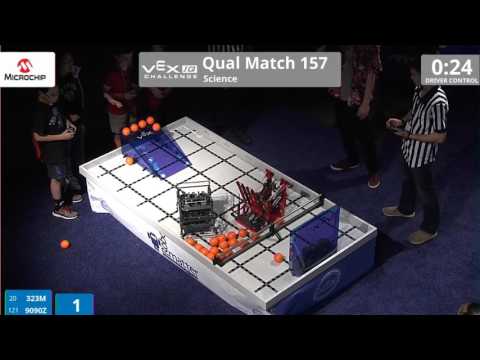 VEX Worlds 2016 - VEXIQ Middle School - Science - Qual 157 (323M 9090Z) 123