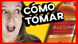 RED LABEL!!! ✅ CÓMO se TOMA el WHISKY ETIQUETA ROJA! (Tragos fáciles) | AGUS BLANCO