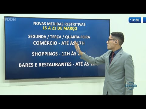 Confira quais são as medidas restritivas anunciadas pelo Governo do Piauí 15 03 2021