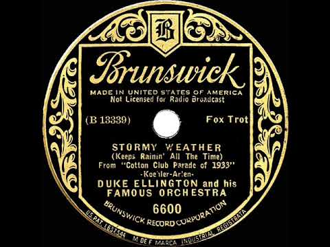 1933 HITS ARCHIVE: Stormy Weather - Duke Ellington (instrumental)