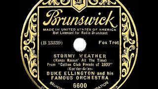 1933 HITS ARCHIVE: Stormy Weather - Duke Ellington (instrumental)