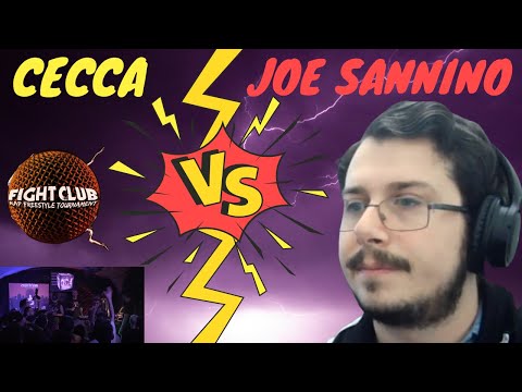Reazione FIGHT CLUB - CECCA vs JOE SANNINO - QUARTI DI FINALE - Turno 3