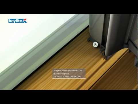How to install - Manual Keylite Blinds (Animated)