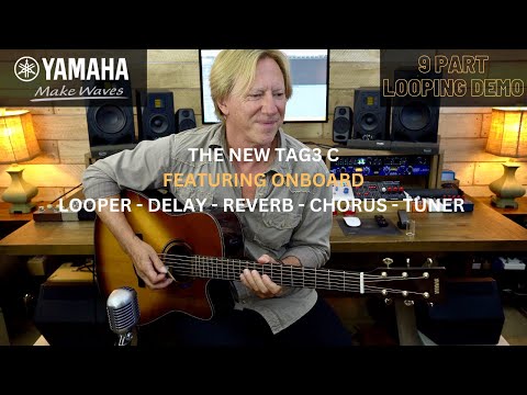 YAMAHA TAG 3C - ONBOARD LOOPER, DELAYS, REVERBS, CHORUS & TUNER