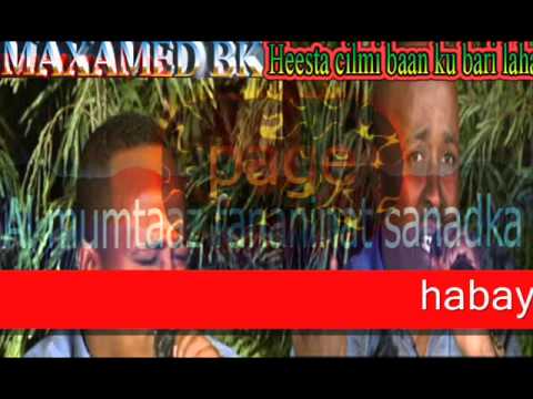 heesta cilmi baan ku bari laha maxamed bk