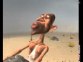 A Thirsty Man In Desert Animation