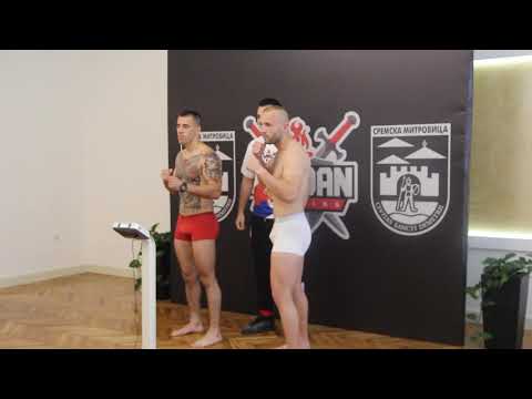 Merenje za Megdan 5 Damjan Savanović vs Igor Nistor