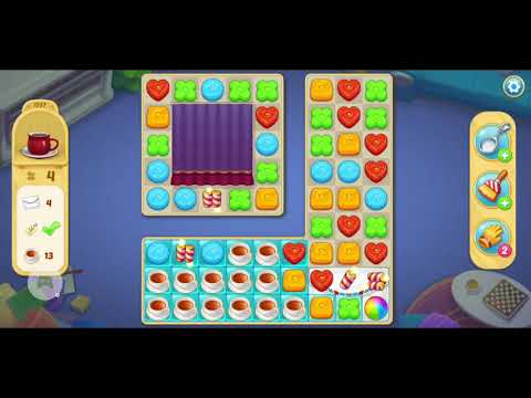 행복의저택/Matchington mansion Level 1727 Win Boosters(Coin*2,Gloves)/Puzzle/Matchington/mansion