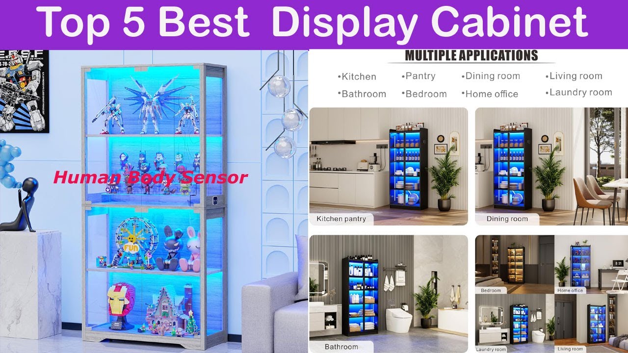 The BEST 5 DISPLAY CABINETS That Will CHANGE Your Decor Forever