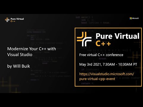 Modernizing C++ with Visual Studio with Will Buik
