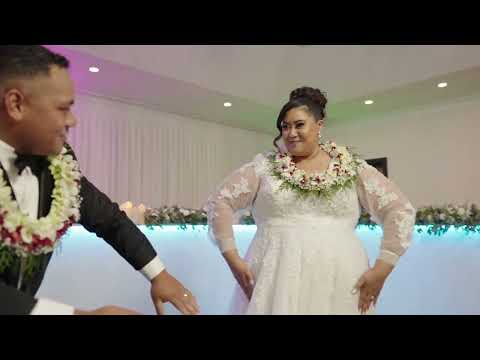 Bride's Taualuga to end their wedding reception