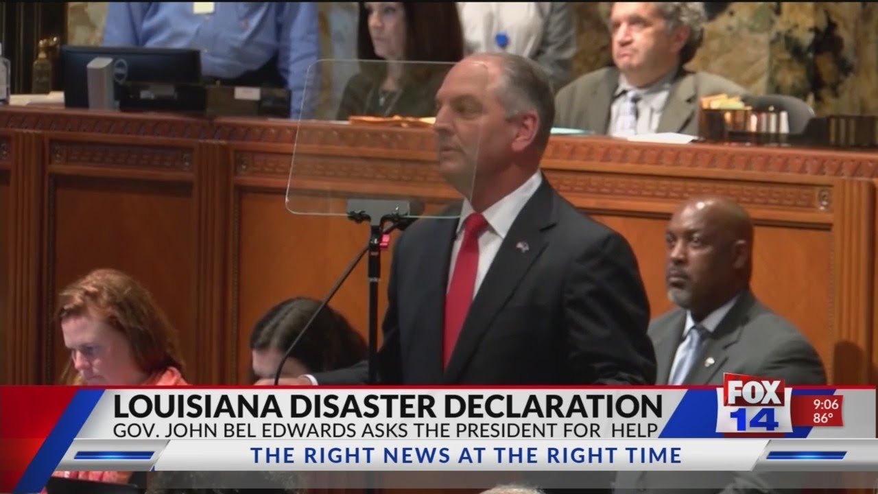 Louisiana disaster declaration