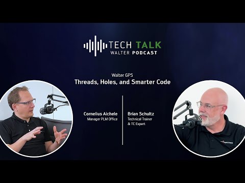 Walter Tech Talk: Walter GPS – Gewinde, Löcher und Smart Code