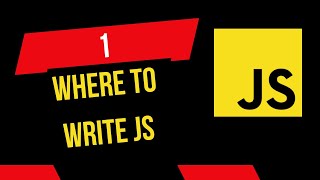 Learn JavaScript in Arabic - #1 Where to write JavaScript