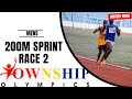 Township Olympics 200m Sprint Race 2 Mens