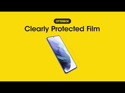 OtterBox Clearly Protected Film Schutzfolie für Samsung Galaxy S23 Ultra video preview