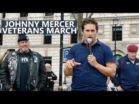 Johnny Mercer Speech | Veterans March | London