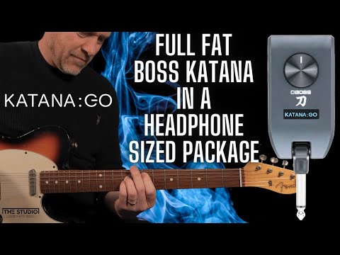 Boss KATANA:GO V1 Personal Headphone Guitar Amplifier 2024 - Black image 4