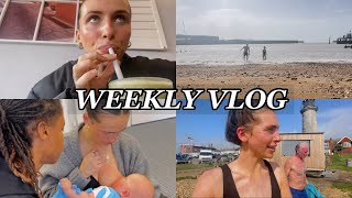 The DIRTIEST Airbnb EVER, Swimming in the sea, trip to the TONGUE TIE specialist.. WEEK IN THE LIFE!