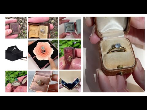 Engagement Ring Box Ideas||Make your moments more special