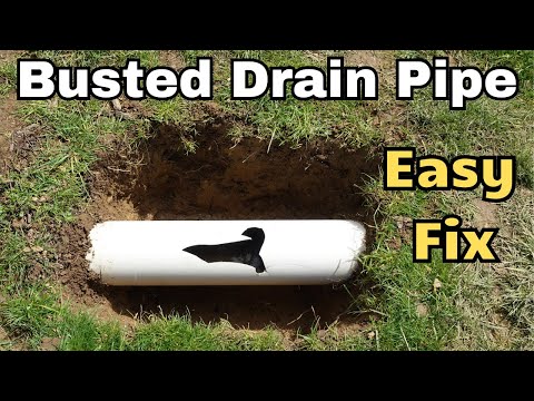 How to Fix a Hole in a PVC Drain Pipe (Low Pressure Line)