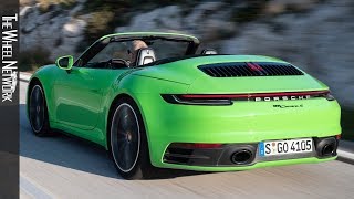 2020 Porsche 911 Carrera S Cabriolet | Lizard Green | Driving, Exterior