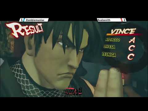 USF4 - Virtual Fighting Cup Losers Finals - Zombiemaniac (Guy) vs Evalzenith (Abel)