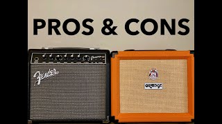 Video thumbnail for BEST Amp Under $150 for YOU? Fender Champion 20 VS Orange Crush 20 (Review and Demo) by 5 Minute Music