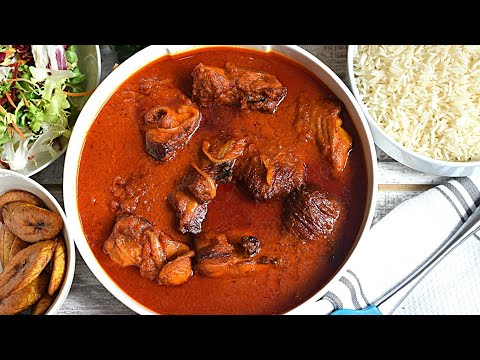 NIGERIAN SMOKED TURKEY STEW RECIPE