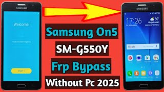 Samsung on5 frp unlock | Samsung g550fy frp bypass | Samsung sm g550fy frp bypass