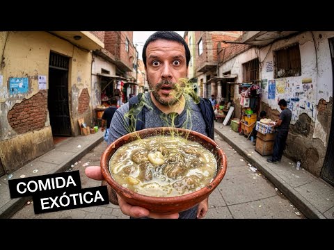 STREET FOOD in LIMA that tourists don't try!! 🇵🇪