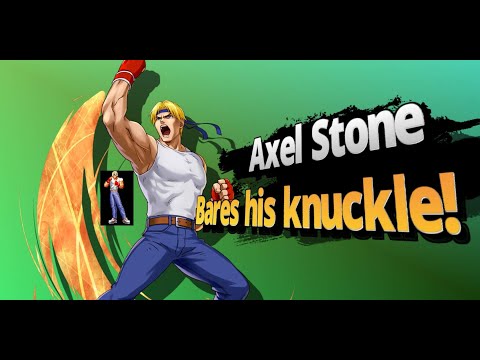 [MUGEN CHAR] Axel Stone from Streets of Rage [アクセル・ストーン] - KOF STYLE by Duracelleur & NAP (SHOWCASE)