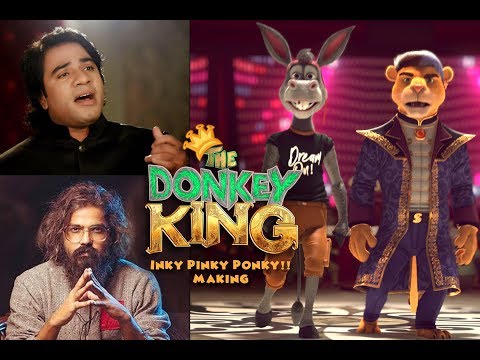 The Donkey King | Inky Pinky Ponky - Song Making