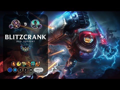 Blitzcrank Support vs Karma - EUW Challenger Patch 13.1