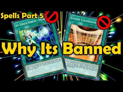 Sky Striker Mobilize - Engage!: Explaining All Banned Spell Cards in YuGiOh [Part 5]
