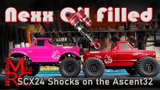 Did This Just Fix the Ascent 32 Suspension?? Nexx Racing SCX24 Shock Swap!