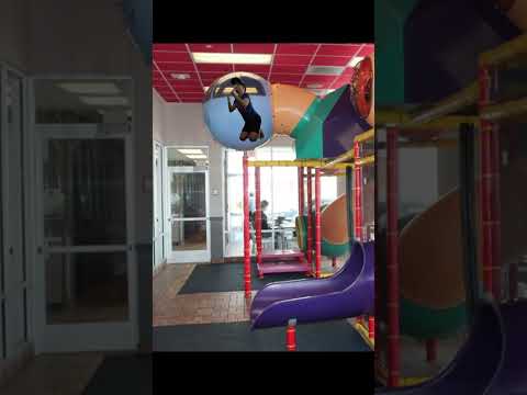 6 year olds in McDonald’s indoor play area/play place