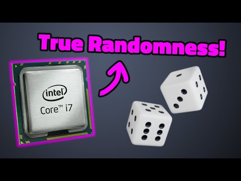 How are there TRUE Random Numbers in Computers?