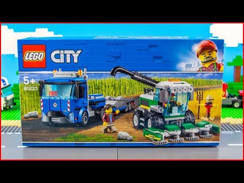 Vidéo LEGO City 60223 : Le transport de l'ensileuse