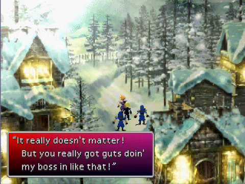Let's Play Final Fantasy VII! Part 82! Snowboarding!