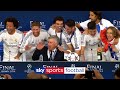 Real Madrid players invade Carlo Ancelotti's press conference